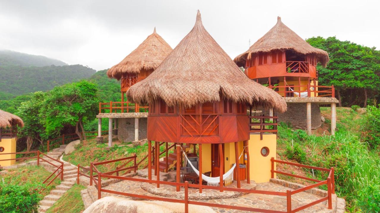 Ecohabs Tequendama - Parque Tayrona Hotell El Zaino Eksteriør bilde