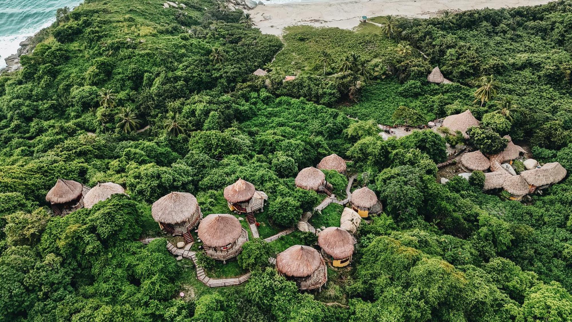 Ecohabs Tequendama - Parque Tayrona Hotell El Zaino Eksteriør bilde